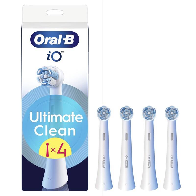 Oral-B iO Ultimate Clean White, Ultimate Clean · 4 ks